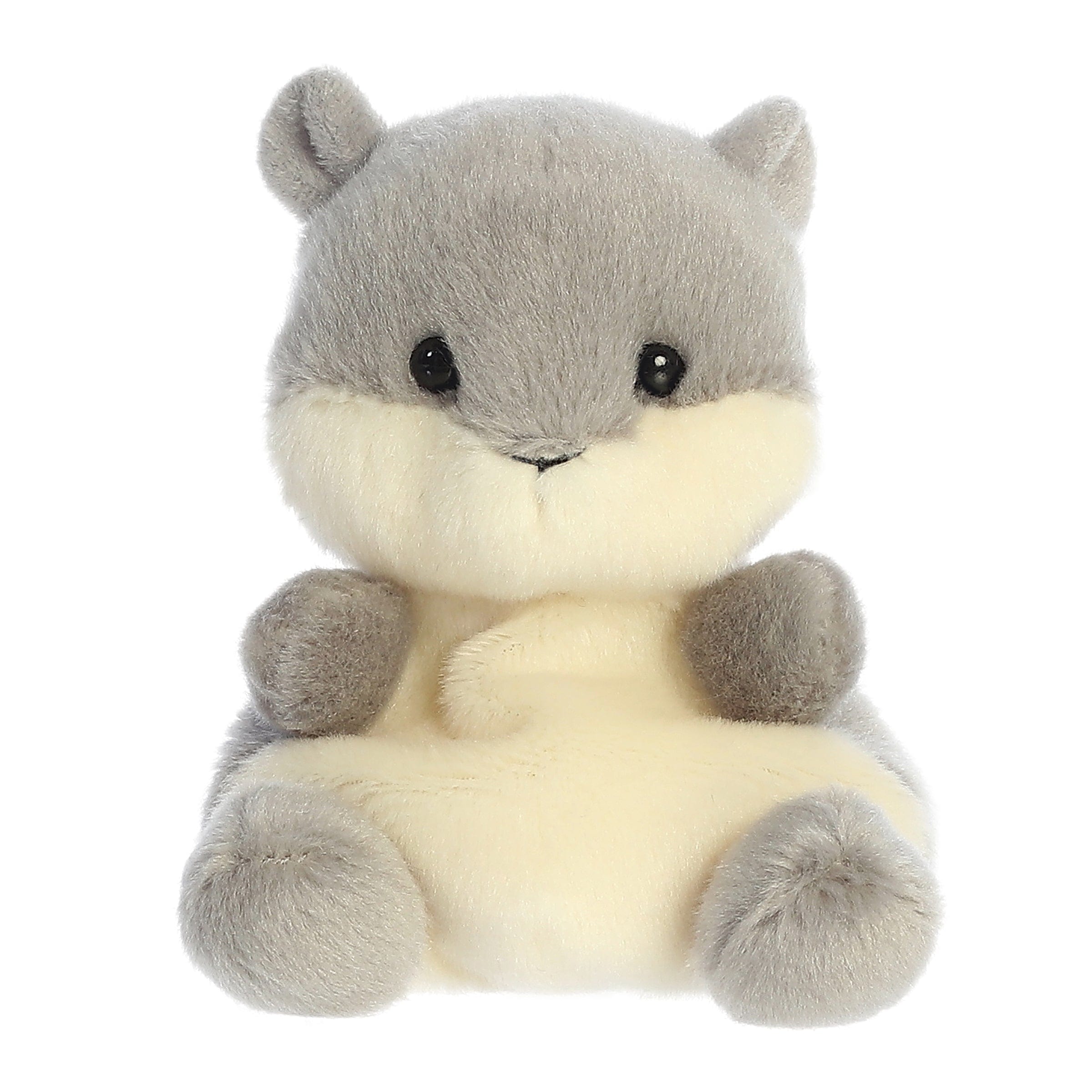 Aurora Gus Grey Squirrel Palm Pals 5" Plush Kawaii Gifts