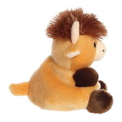 Aurora Hubert Highland Cow 5" Palm Pal Kawaii Gifts 092943338517