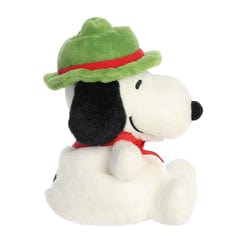 Aurora Peanuts Snoopy Beagle Scout Palm Pal 5" Plush Kawaii Gifts 092943404977