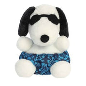 Aurora Peanuts Snoopy Surfer Palm Pal 5" Plush Kawaii Gifts 092943405004
