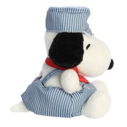 Aurora Peanuts Snoopy Train Engineer Palm Pal 5" Plush Kawaii Gifts 092943404984