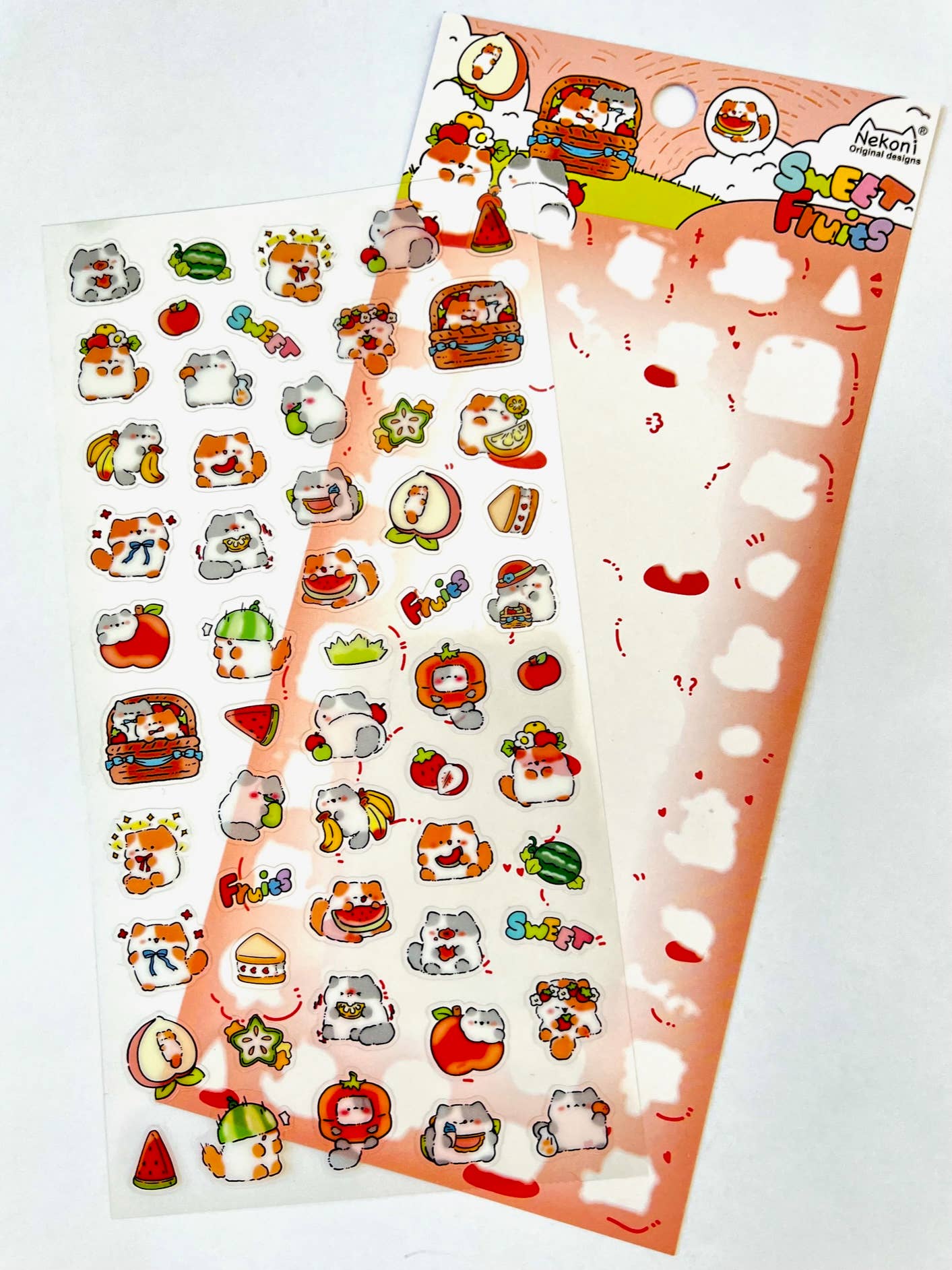 BCmini KITTEN CAT PARTY STICKERS Kawaii Gifts