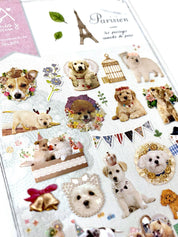 BCmini Parisien Nylon Stickers Kawaii Gifts