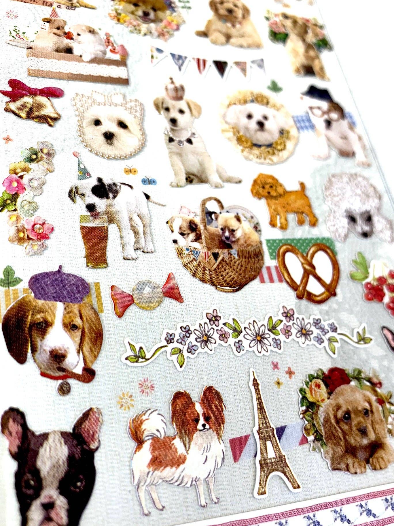 BCmini Parisien Nylon Stickers Kawaii Gifts