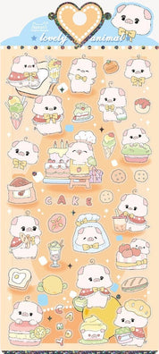 BCmini PIG BAKE OFF STICKERS Kawaii Gifts