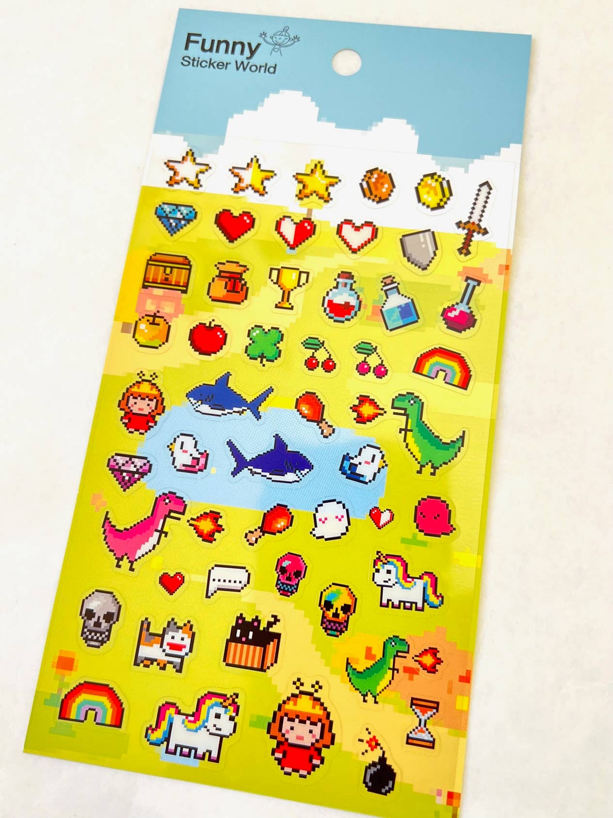 BCmini VIDEO GAME PARTY STICKERS Kawaii Gifts