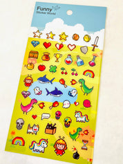 BCmini VIDEO GAME PARTY STICKERS Kawaii Gifts