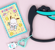 BeeCrazee Sanrio All Stars Photo Card & Smartphone Flexible Ring Holders Pochacco Kawaii Gifts