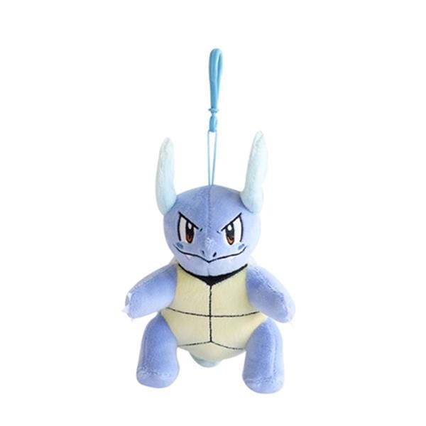 Squirtle Plush Pencil Case with 3 Pokemon Pencils and Erasers