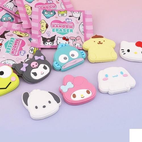 BeeCrazee Sanrio All Stars Surprise Eraser Kawaii Gifts 18800285661069