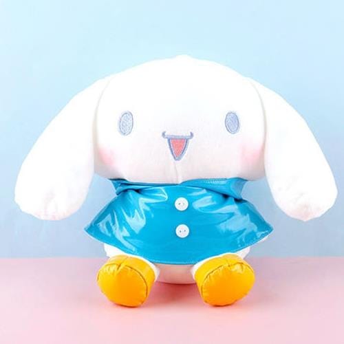BeeCrazee Sanrio Rainy Day 10" Plushies in Rain Coats Collection Cinnamoroll Kawaii Gifts 8809962088413