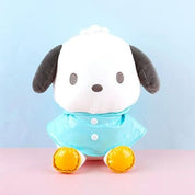 BeeCrazee Sanrio Rainy Day 10" Plushies in Rain Coats Collection Pochacco Kawaii Gifts 8809962088437