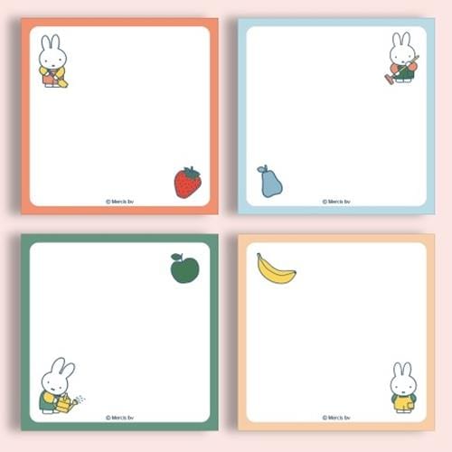 BeeCrazee Miffy Sweet Fruits Memo Kawaii Gifts