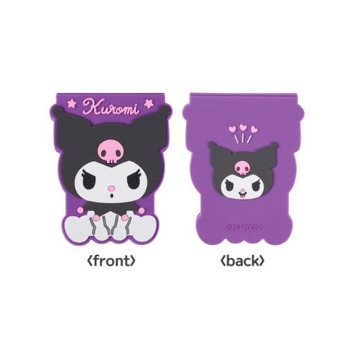 BeeCrazee Sanrio Die-Cut Memo with Silicone Covers: CInnamoroll, My Melody & Kuromi Kuromi Kawaii Gifts 8809394879740