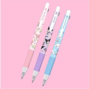 BeeCrazee Sanrio 3-Color Erasable Pens: Cinnamoroll, My Melody, Kuromi Kawaii Gifts