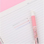 BeeCrazee Sanrio 3-Color Erasable Pens: Cinnamoroll, My Melody, Kuromi My Melody Kawaii Gifts 8809953242725