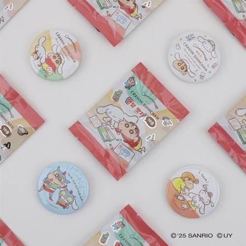 BeeCrazee Cinnamoroll X Crayon Shin Chan Pins Button Surprise Bag Kawaii Gifts 18809953249974