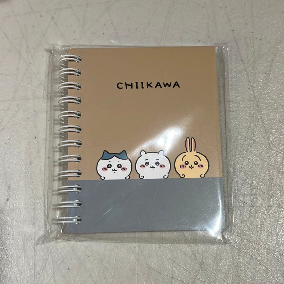BeeCrazee Chiikawa Spiral Pocket Notebooks Brown Kawaii Gifts 10738390