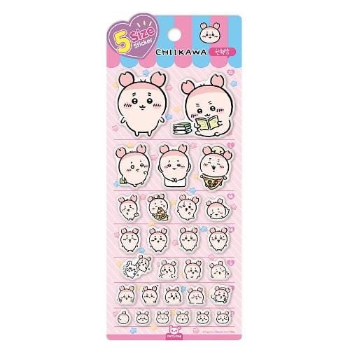 BeeCrazee Chiikawa 5-Size Stickers Kani Kawaii Gifts 8809854313050