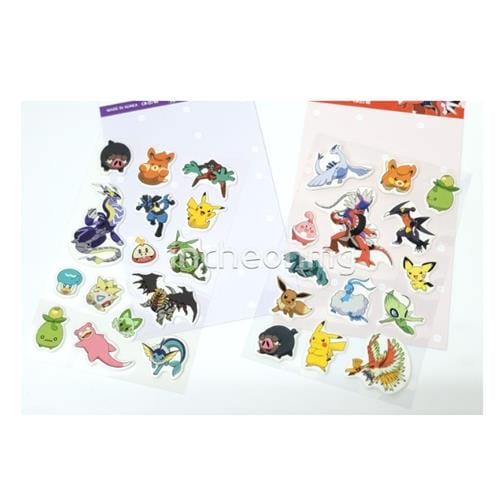 BeeCrazee Pokemon Pop Surprise Stickers Kawaii Gifts