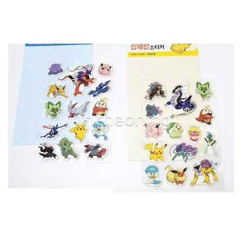BeeCrazee Pokemon Pop Surprise Stickers Kawaii Gifts