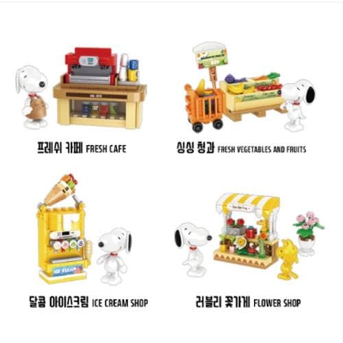 Peanuts Snoopy Let's Go Shopping Mini Figure Surprise Box