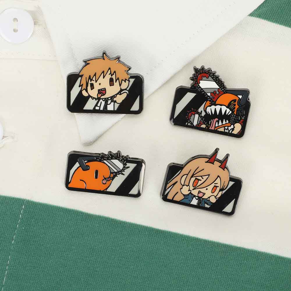 Demon Slayer Set of 4 Enamel Pins