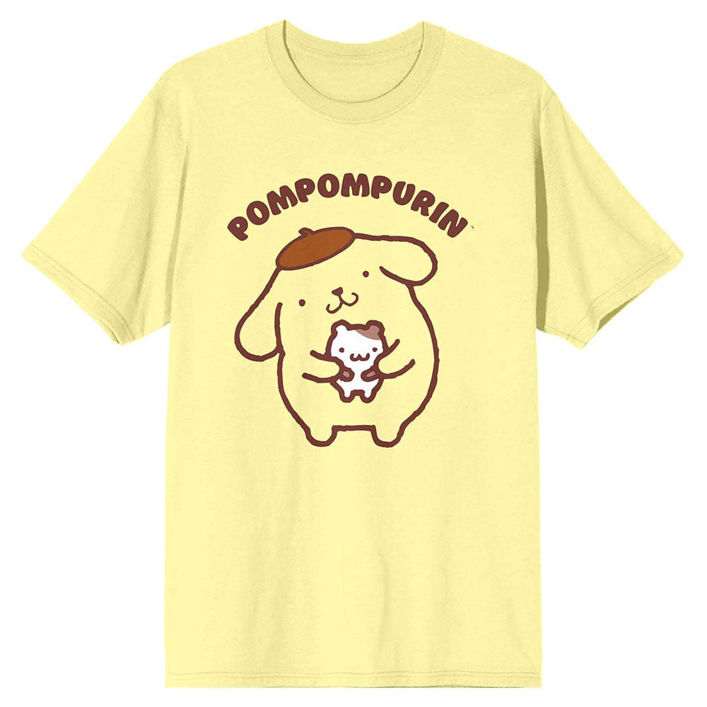 BioWorld Pompompuring and Muffin Yellow Tee Unisex Kawaii Gifts