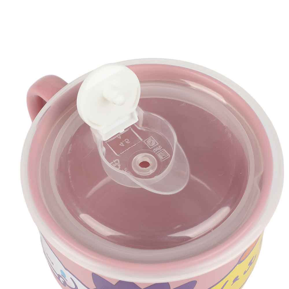 BioWorld Hello Kitty & Friends Ceramic Soup Mug with Vented Lid Kawaii Gifts