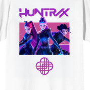 Bioworld Merchandising KPop Demon Hunters Huntrix Trio in Color on White Short Sleeve Adult T Shirt XS Kawaii Gifts 198996545701