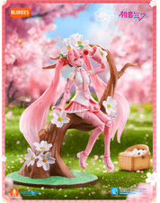 Blokees Sakura Miku: A Love Letter to Spring's Beauty Blokees 6" Posable Figure Kit Kawaii Gifts 810181531343