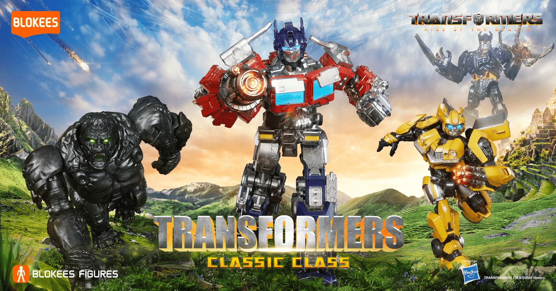 Blokees Transformers Classic Class 5.5" Blokees Action Figure Kits Kawaii Gifts