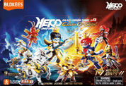 Blokees Clash of Gods Galaxy 3" Blokees Action Figure Kit GVT04 Surprise Box Kawaii Gifts 6972984887233