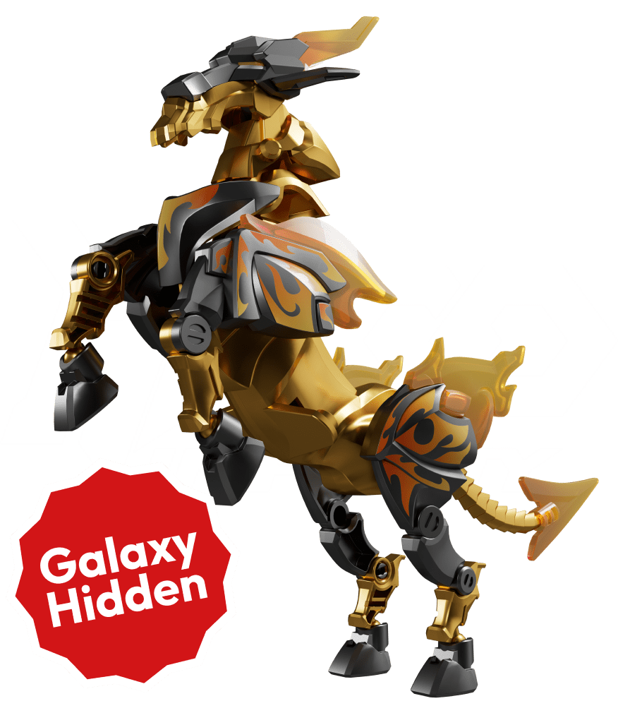Blokees Clash of Gods Galaxy 3" Blokees Action Figure Kit GVT04 Surprise Box Kawaii Gifts 6972984887233