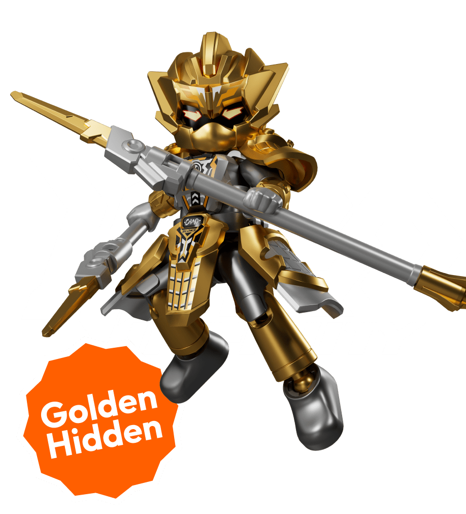 Blokees Clash of Gods Galaxy 3" Blokees Action Figure Kit GVT04 Surprise Box Kawaii Gifts 6972984887233