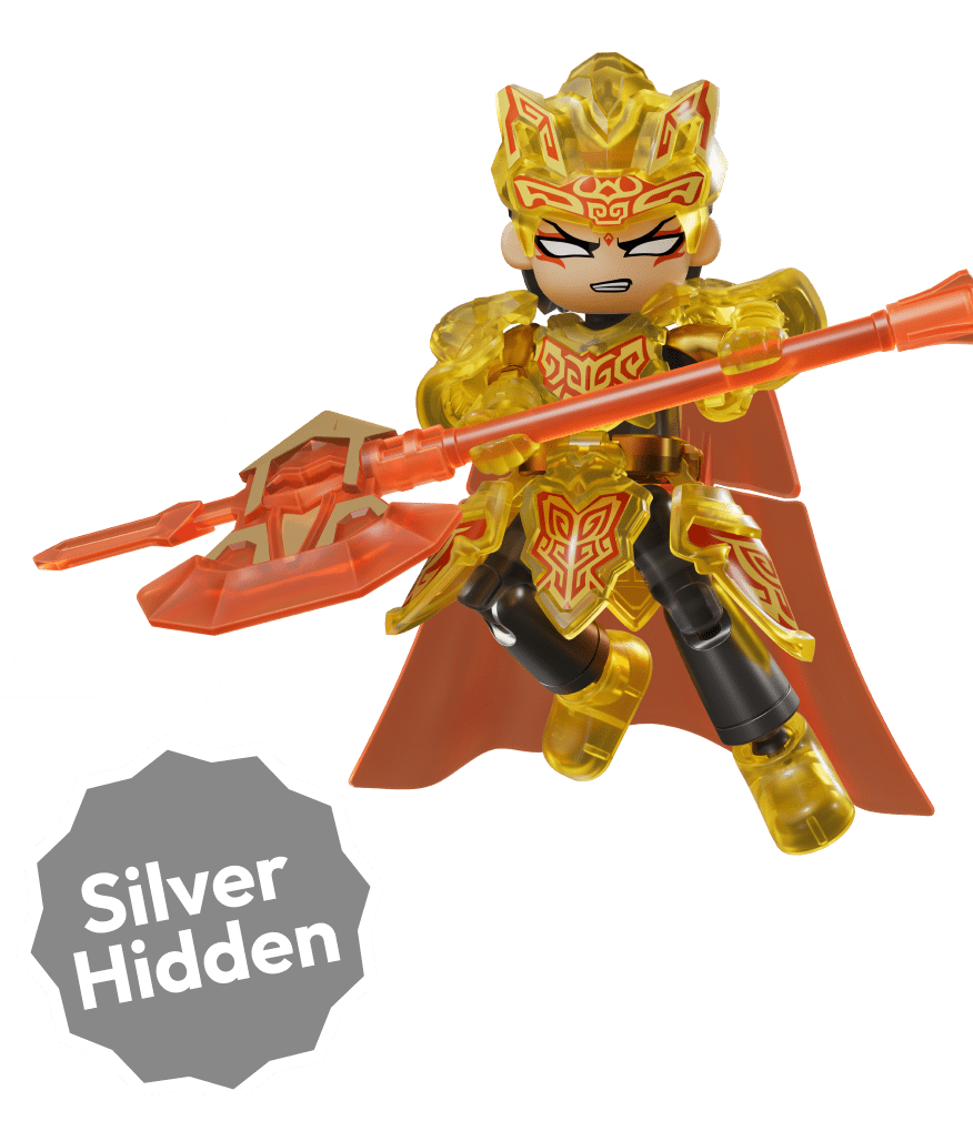 Blokees Clash of Gods Galaxy 3" Blokees Action Figure Kit GVT04 Surprise Box Kawaii Gifts 6972984887233