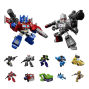 Blokees Transformers Defender Shining 2" Blokees Action Figure Kit Surprise Box Kawaii Gifts