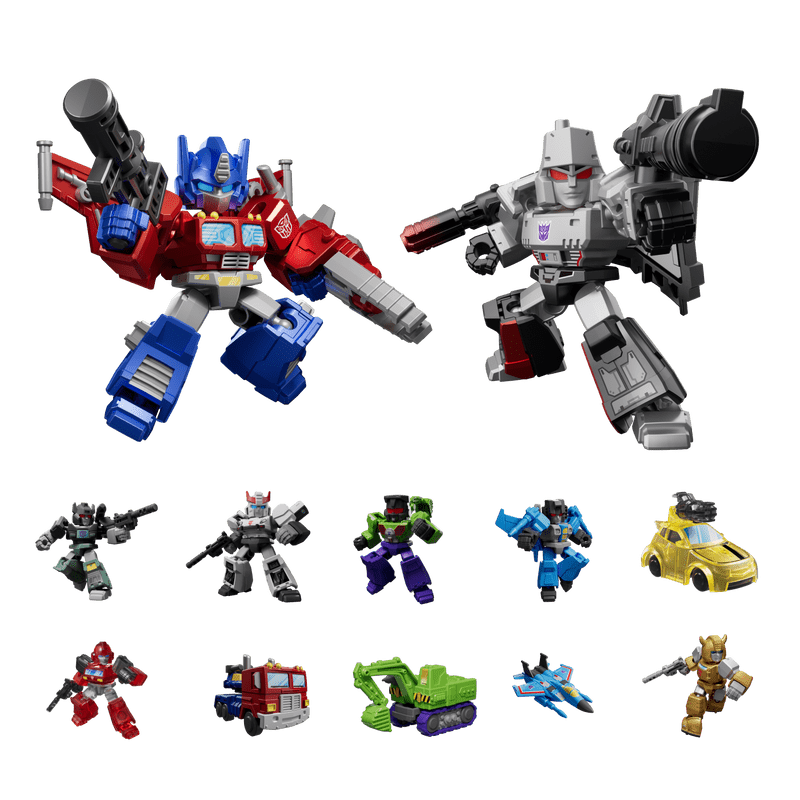 Blokees Transformers Defender Shining 2" Blokees Action Figure Kit Surprise Box Kawaii Gifts