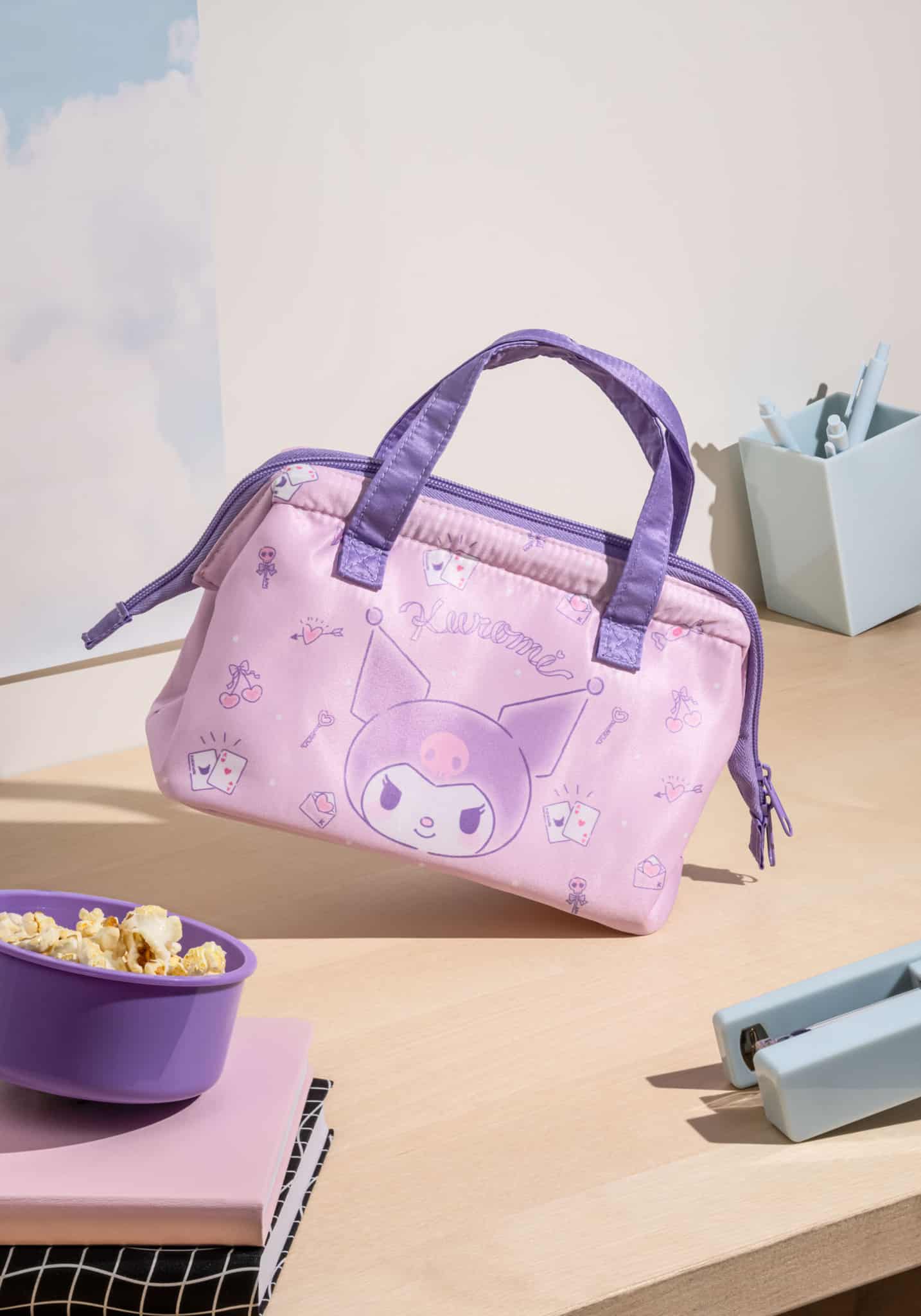 Clever Idiots Kuromi Insulated Lunch Tote Bag Kawaii Gifts 4973307551529