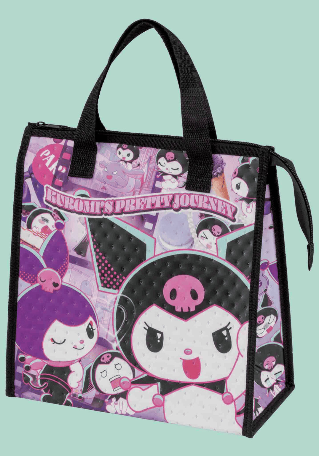 Sanrio Character Hello Kitty Insulated Lunch Tote Bag With Pocket New Japan
