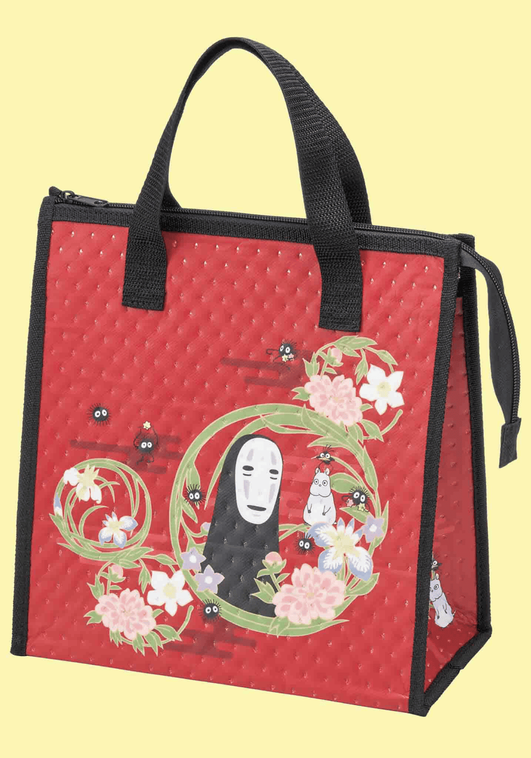 Clever Idiots Spirited Away Insulated Lunch Bags Dark Red Kawaii Gifts 4973307645167