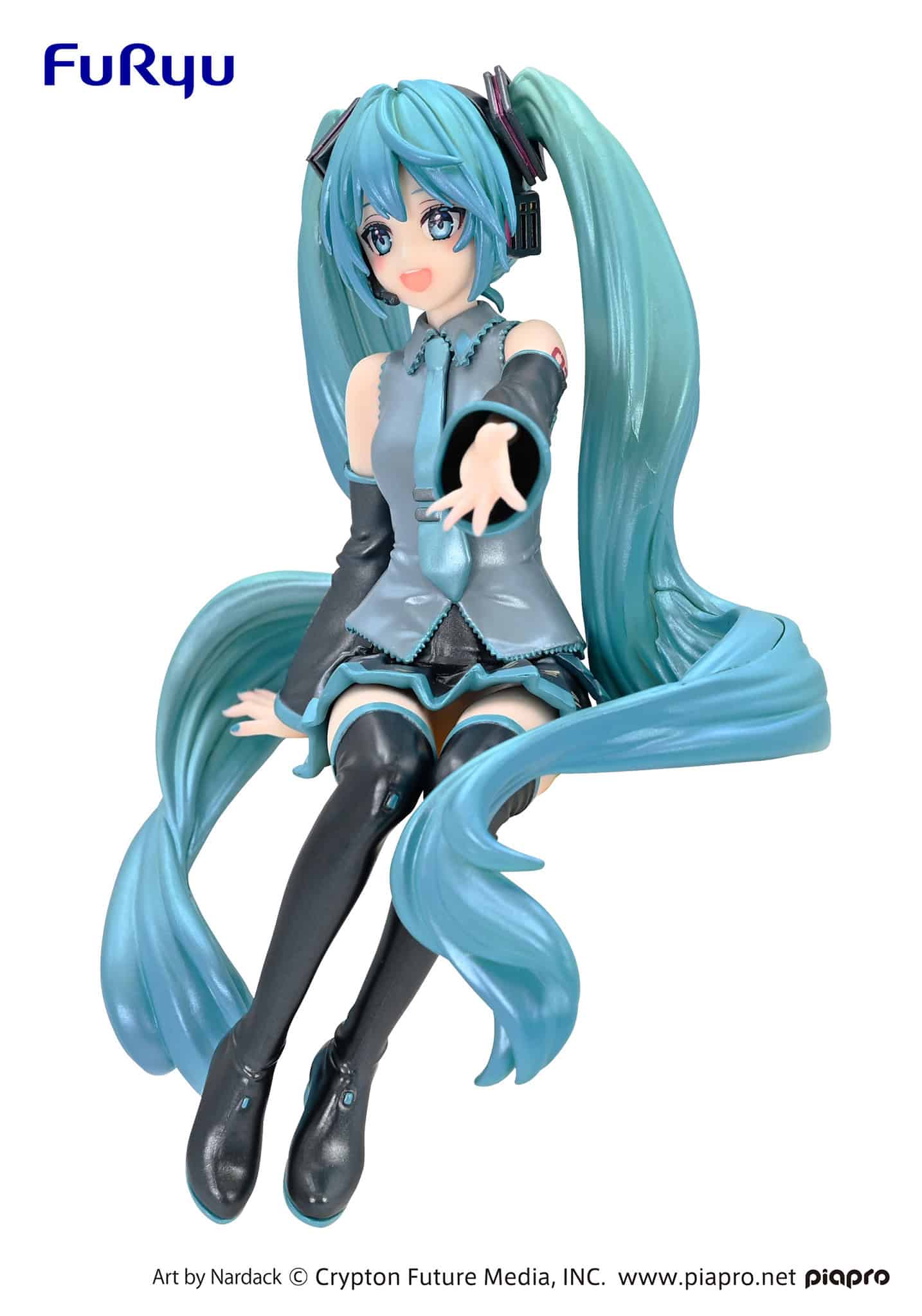 Clever Idiots Hatsune Miku Nardack Pearl Color Noodle Stopper Figure Kawaii Gifts 4582782367152