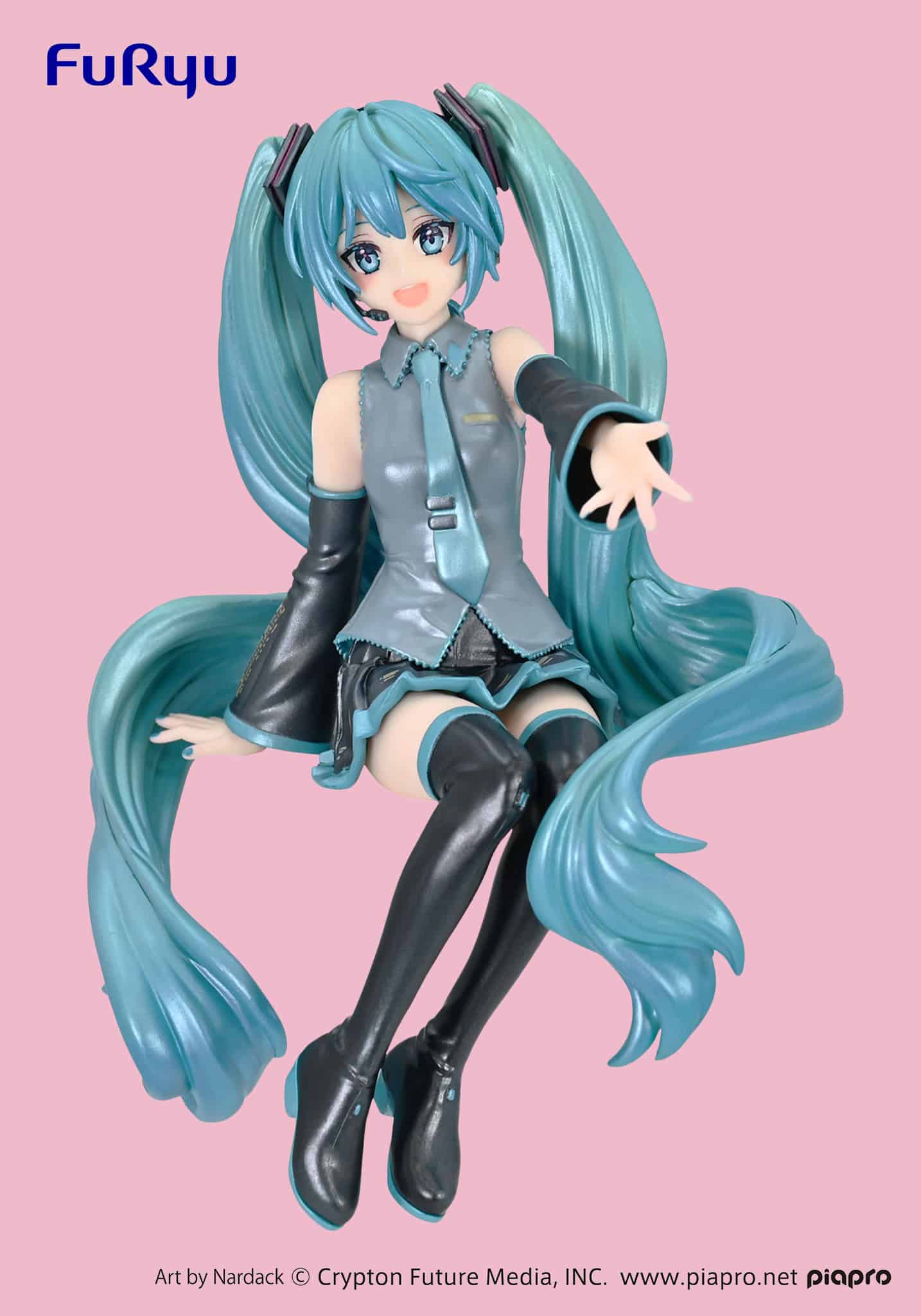 Clever Idiots Hatsune Miku Nardack Pearl Color Noodle Stopper Figure Kawaii Gifts 4582782367152