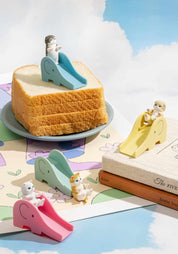 Clever Idiots Mofusand Cats on Slide Surprise Box Kawaii Gifts 4580045307471