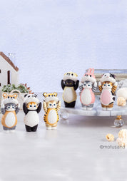 Clever Idiots Mofusand Soft Vinyl Figure Surprise Box Kawaii Gifts