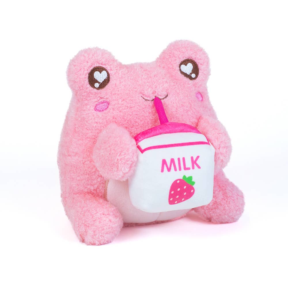 Cuddle Barn, Inc. Lil Series - Wawa Froggie 6" Scented Plushies Strawberry Milk Kawaii Gifts