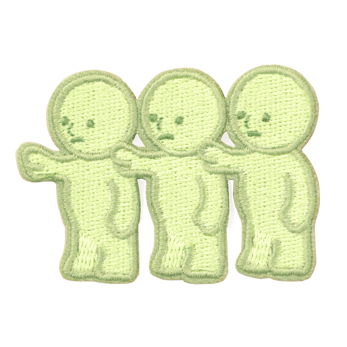 Dreams USA Smiski Embroidered Stickers Iron-On Patches Vol 2 Little Smiskis Kawaii Gifts