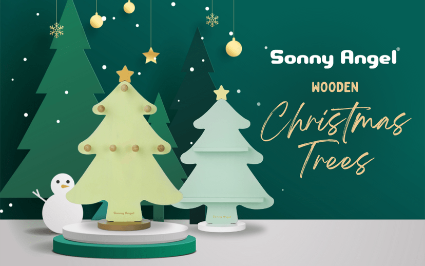 Sonny Angel Wooden Christmas Tree Displays Ornament