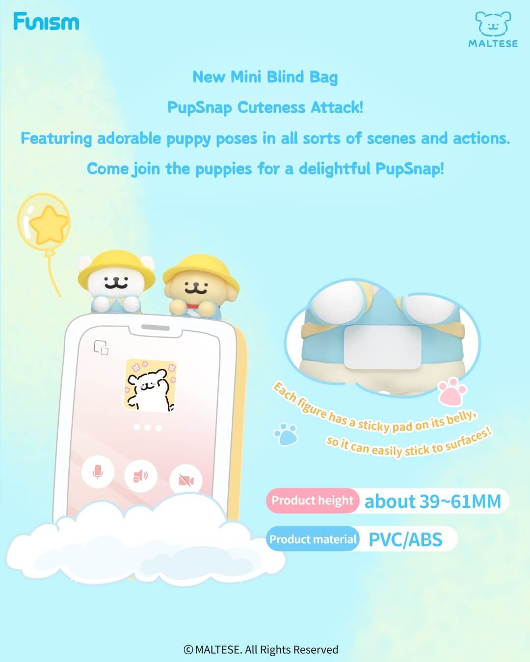 Elska Maltese PupSnap Hippers Surprise Bag Kawaii Gifts 6970834313543