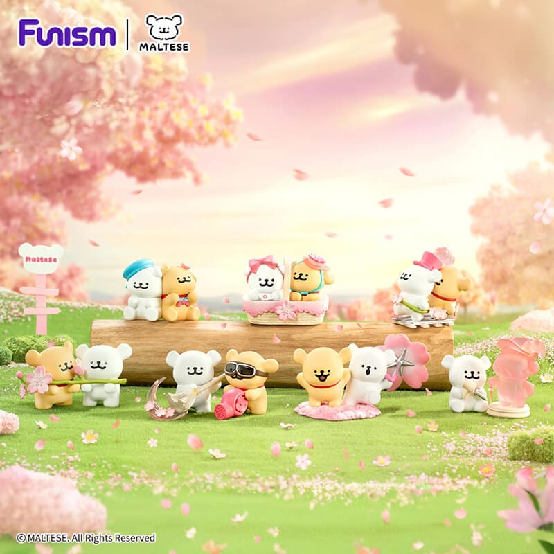 Elska Maltese Sakura Cherry Blossoms Surprise Box Kawaii Gifts 6970834313413